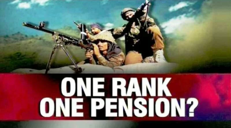 orop one rank one pension